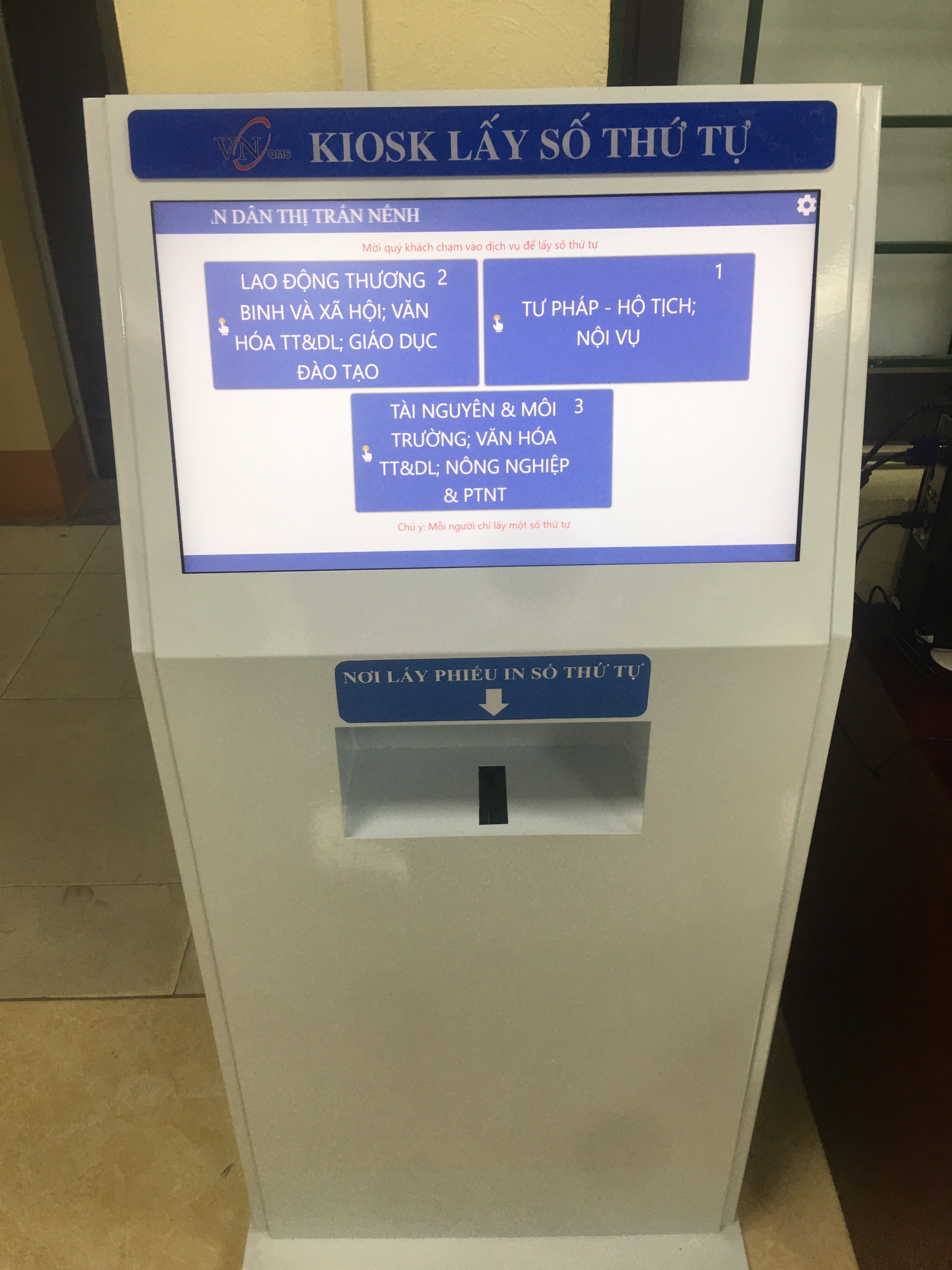 Kiosk in cấp số thứ tự - Hình ảnh 6
